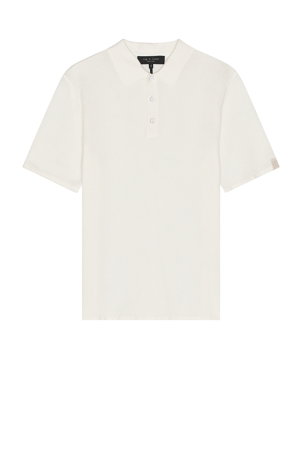 

Поло harvey trit Rag & Bone, белый