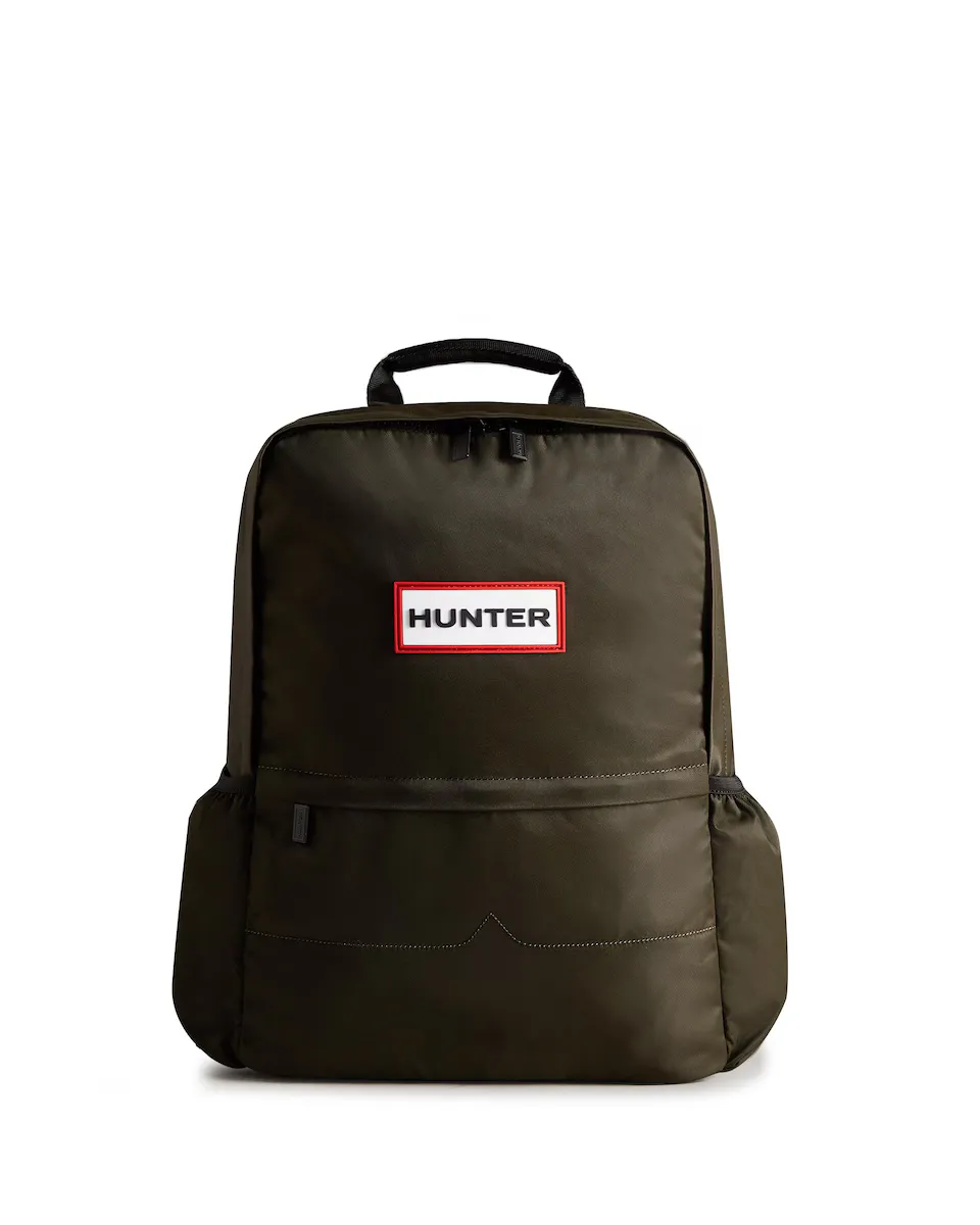 

Original Большой рюкзак унисекс с застежкой-молнией Hunter, темно-зеленый