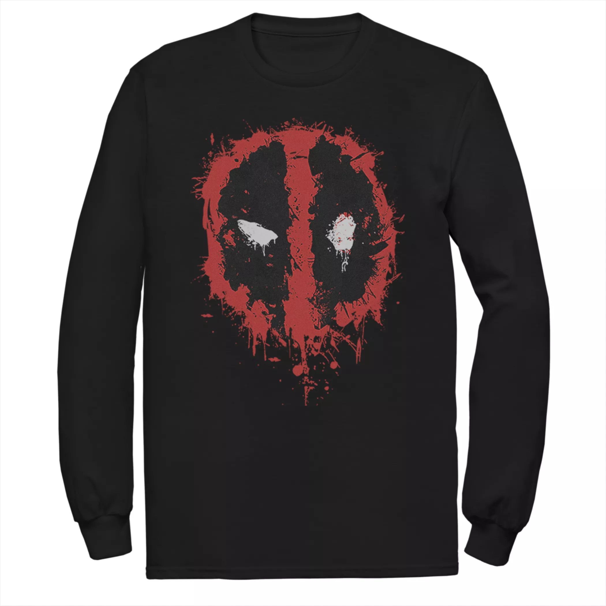 

Мужская футболка Mavel Deadpool Splatter Icon Licensed Character