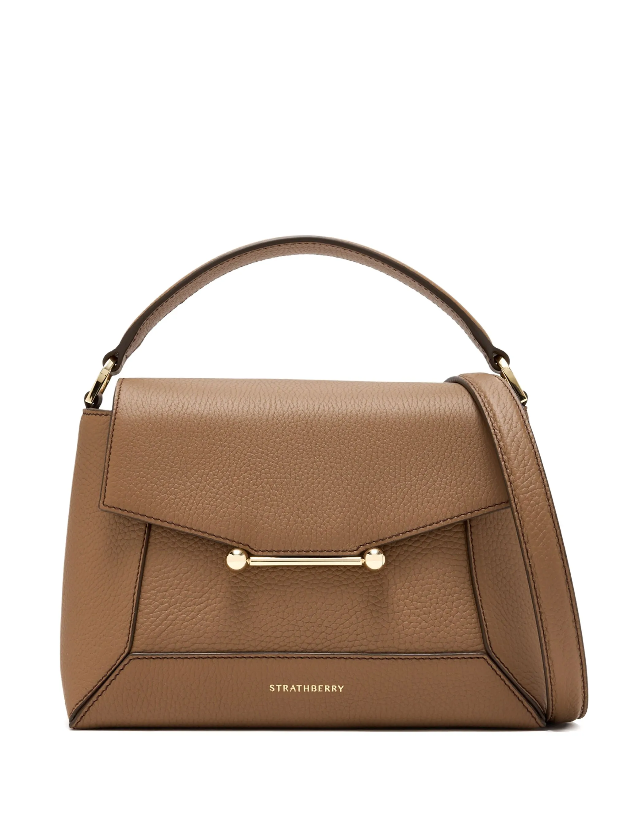 

Сумка через плечо Mosaic с верхней ручкой Strathberry, коричневый