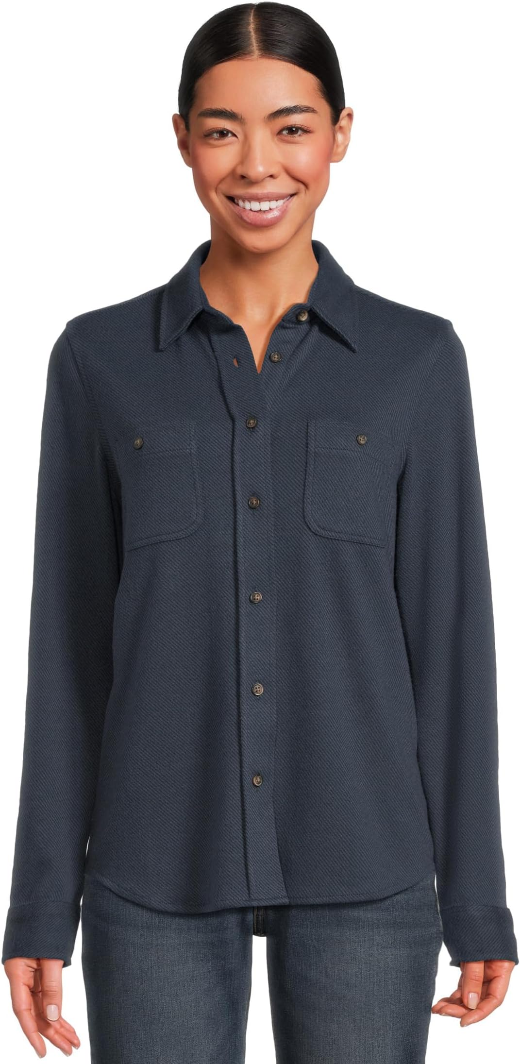 

Рубашка Faherty Legend Sweater Shirt, цвет Brighton Navy Twill