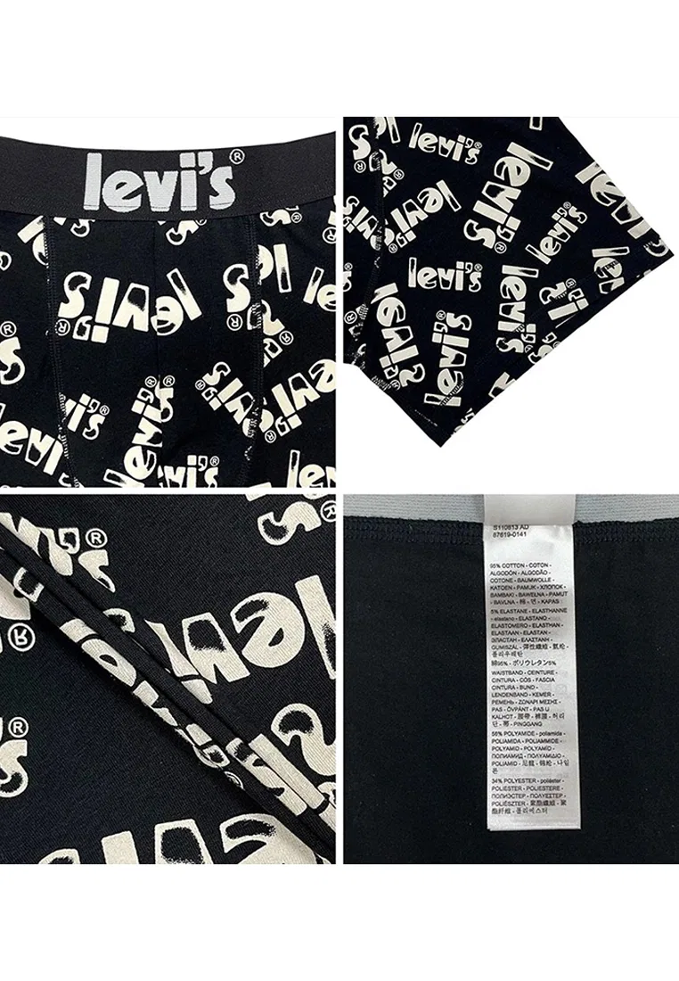 Трусы боксеры, логотип, Levi's, мультиколор — фото 3