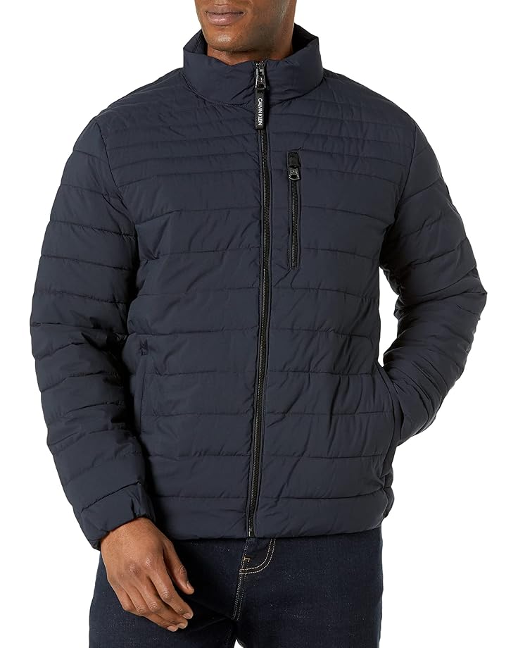 

Куртка Calvin Klein Calvin Klein mens Lightweight Water Resistant Packable Down Puffer Jacket, темно-синий