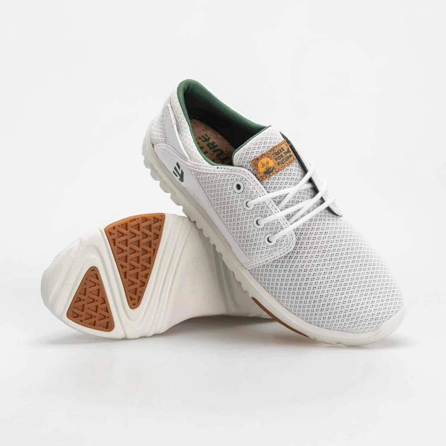Мужские скейтбордные кроссовки Etnies Scout, White — фото 2