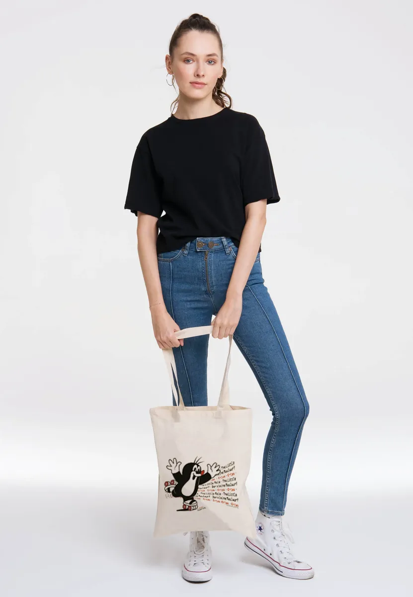 

Сумка на ручке LOGOSHIRT "Крот - роликовые коньки", с классным мотивом, цвет Sand, Бежевый, Сумка на ручке LOGOSHIRT "Крот - роликовые коньки", с классным мотивом, цвет Sand