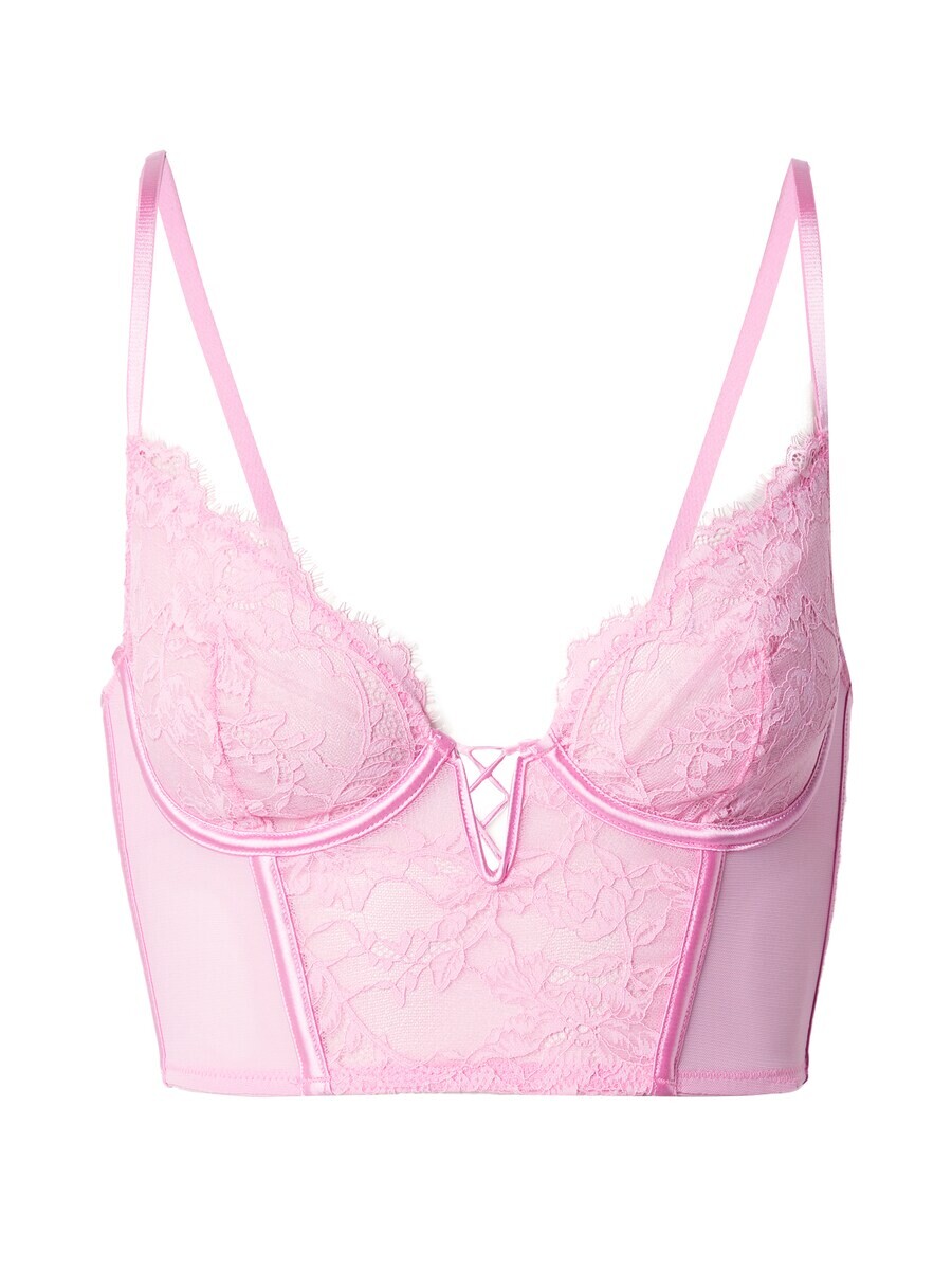 

Бюстгальтер на косточках Lindex Bralette Bra Amie, розовый