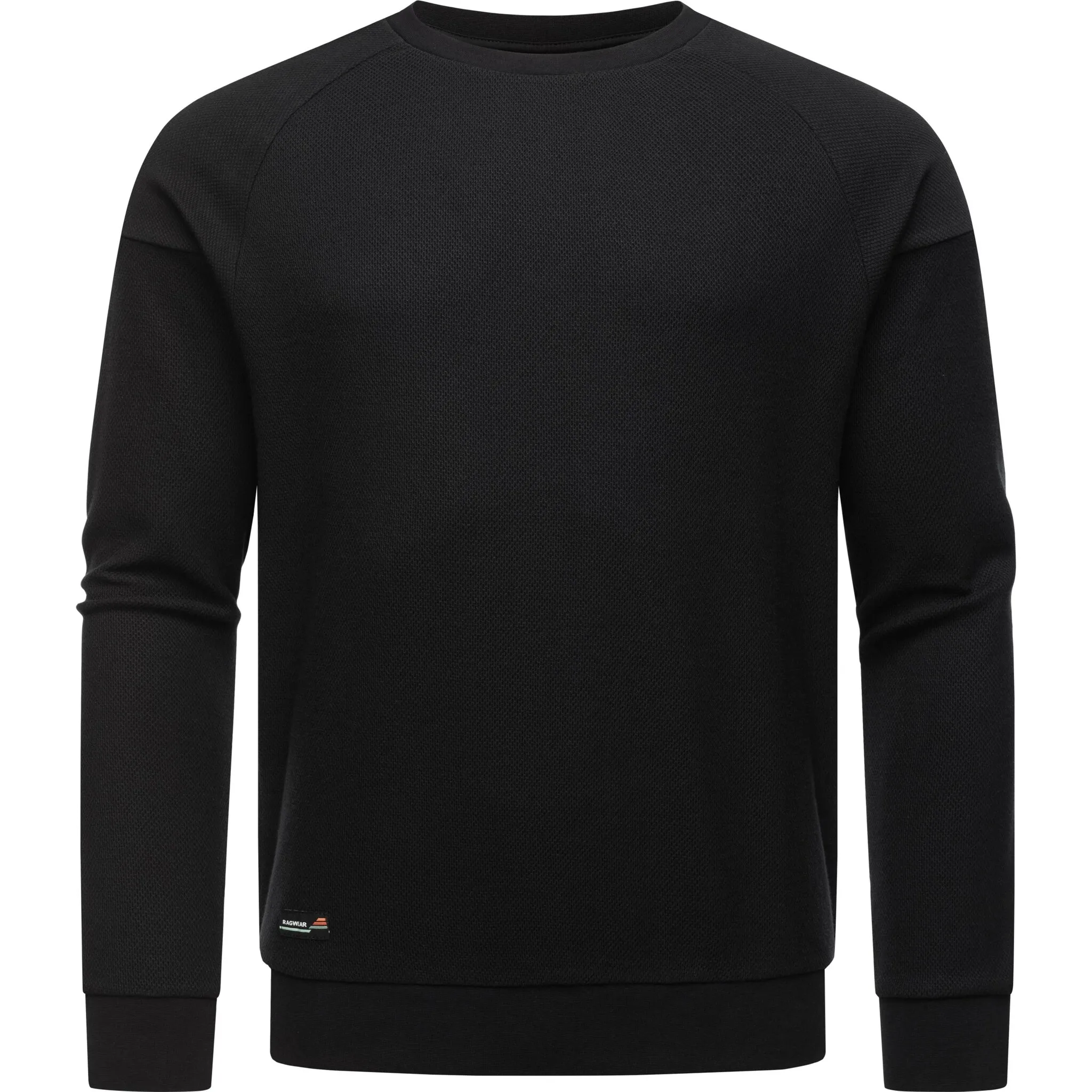 

Толстовка Ragwear "Doren", структурированный базовый мужской свитер, черный