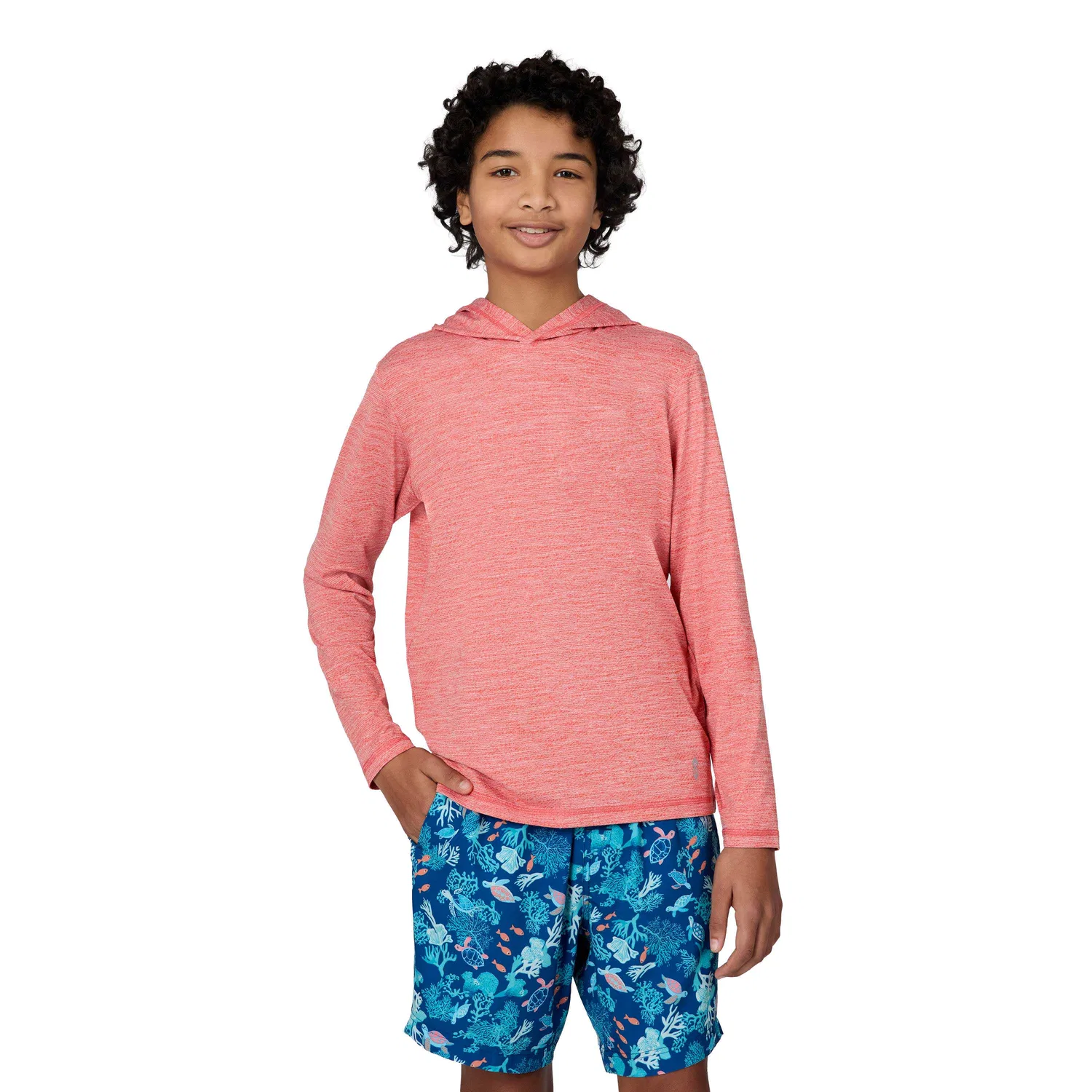 Free Country The Kids' Everybody SunFree UPF Hoodie, Sienna