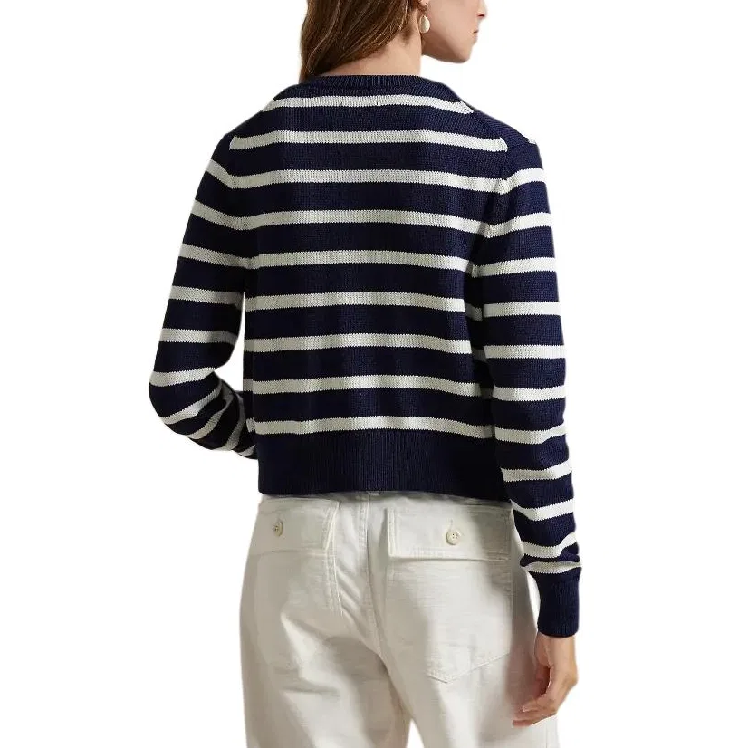 Трикотажное изделие Polo Ralph Lauren Marine Blue White — фото 4