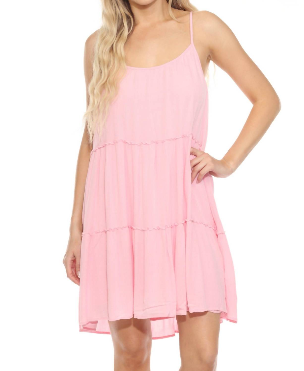 

Женское платье мини Лаймэйд в цвете истинно розовый PJ Salvage