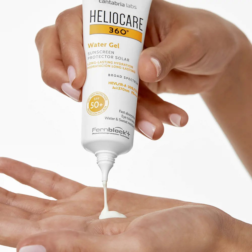 Солнцезащитный крем Heliocare 360° Protector Solar Aqua Gel Spf50+ Cantabria Labs, 50 мл — фото 3