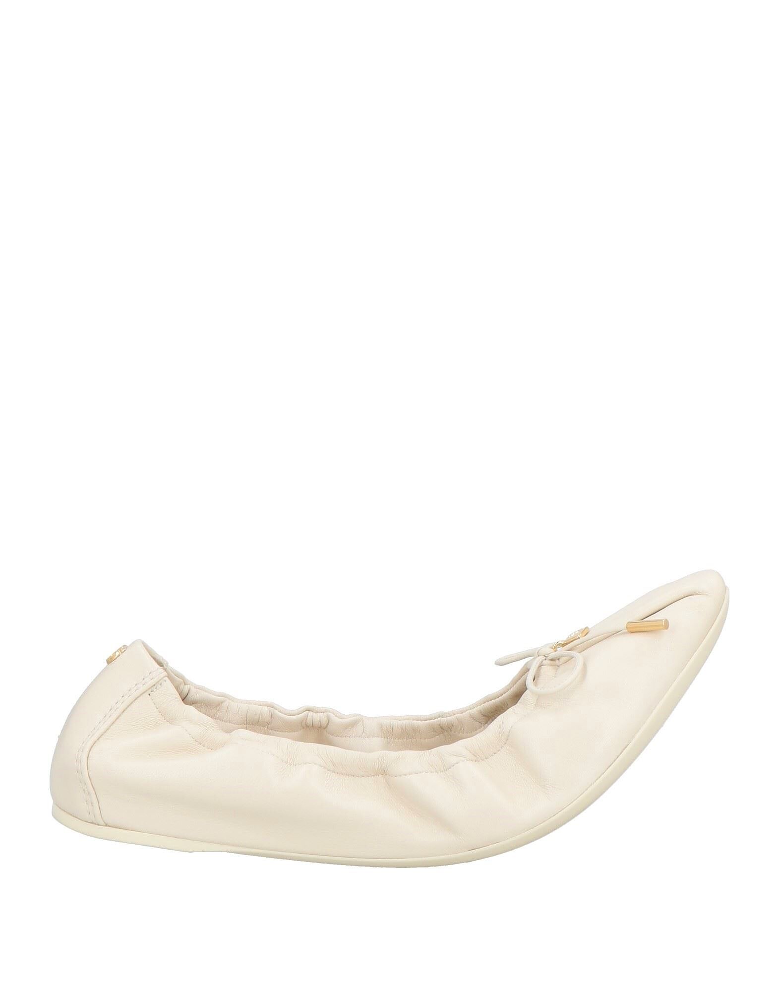 Балетки Ballerina Ferragamo, кремовый