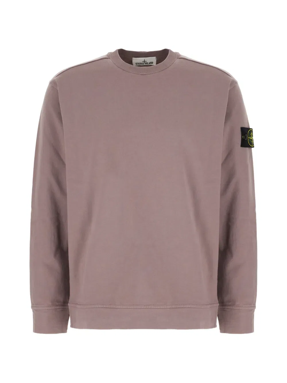 Толстовка с логотипом Stone Island, фиолетовый