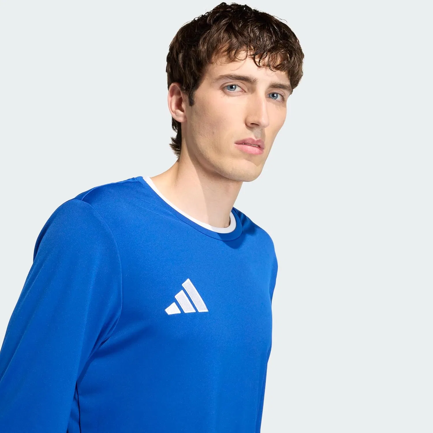Футболка с длинным рукавом adidas Entrada 26, Team Royal Blue/White — фото 3