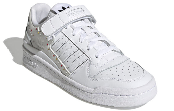 Кроссовки swarovski x originals forum low Adidas, белый — фото 3