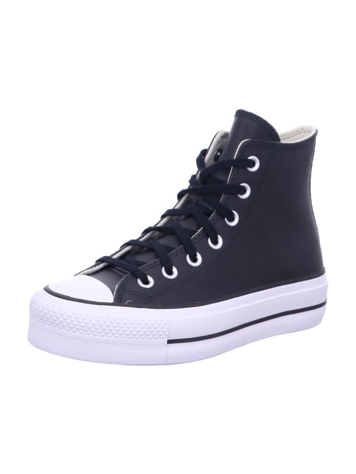 

Элегантные туфли на шнуровке Converse Damen ALL STAR LEATHER PLATFORM, черный