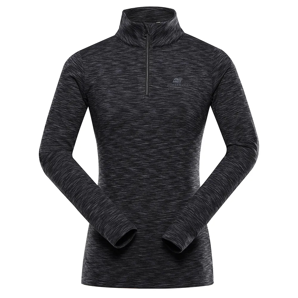 

Базовый слой Alpine Pro Qada long sleeve, черный