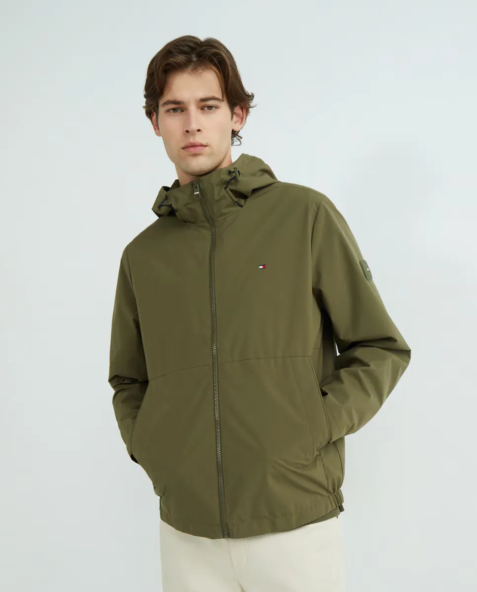 

Мужская куртка с капюшоном Tommy Hilfiger, цвет Verde Militar