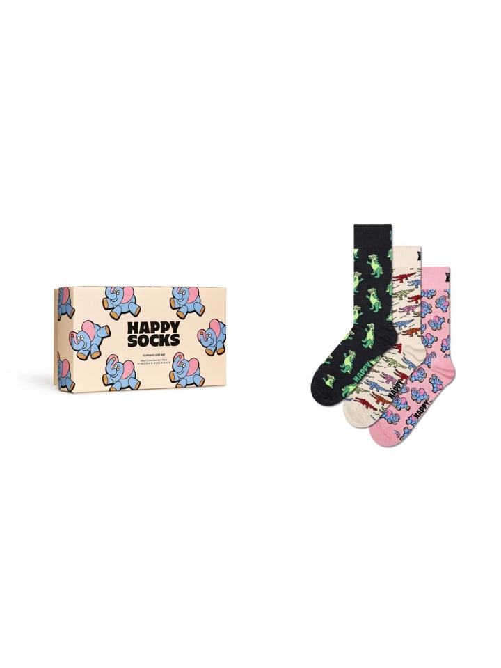 

Носки Happy Socks, цвет elephant geschenk box