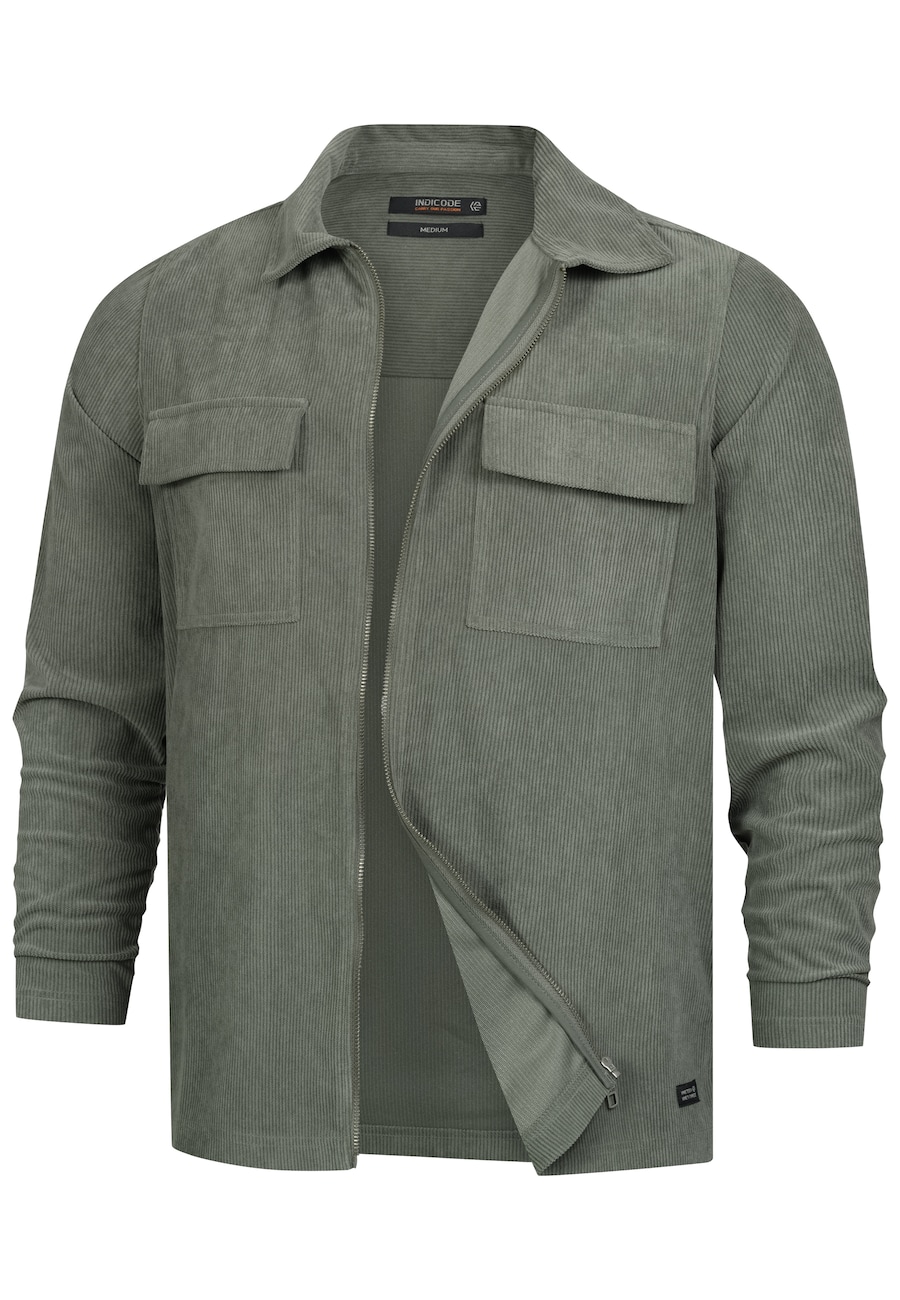 

Куртка классического кроя для межсезонья INDICODE JEANS Nemoto, пастельно-зеленый