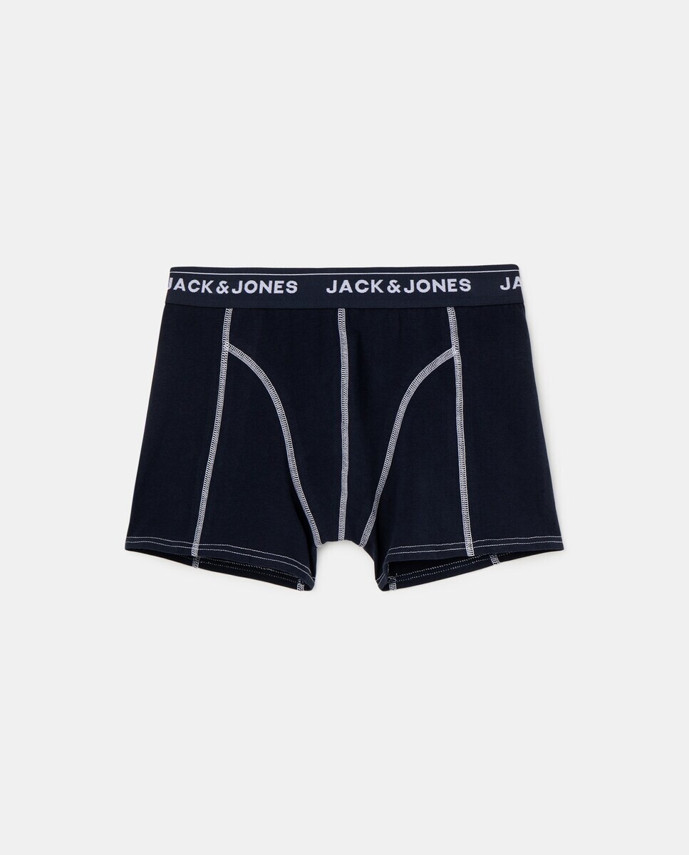 

Тонкие мужские боксеры синего цвета Jack & Jones, синий