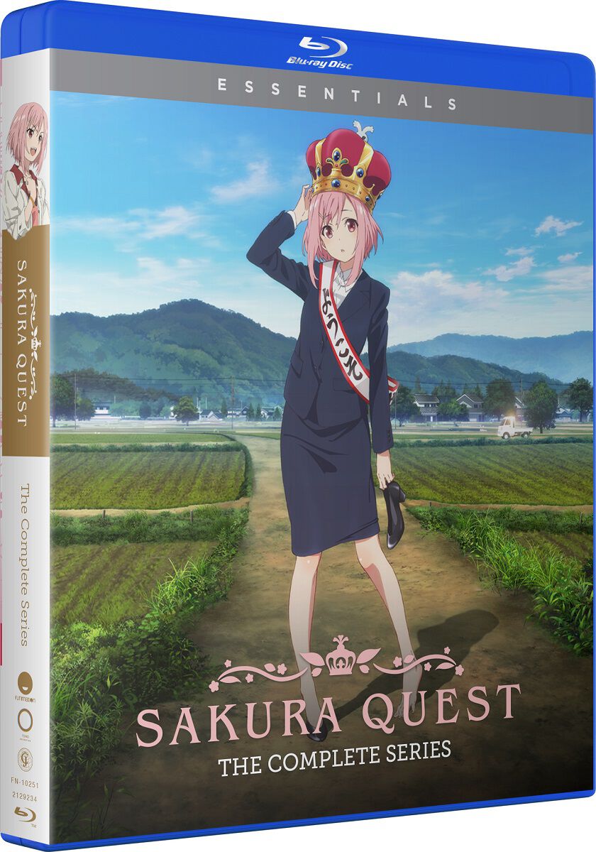 

Blu-Ray диск Sakura Quest - The Complete Series - Essentials - Blu-ray