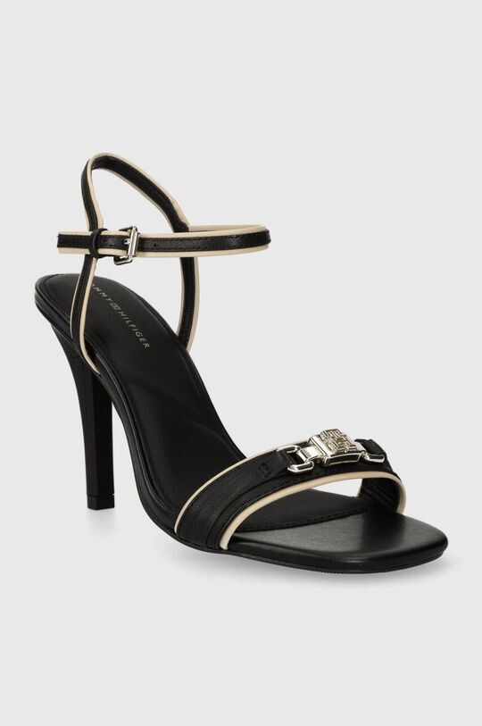 Босоножки на каблуке TH HARDWARE HEELED SANDAL Tommy Hilfiger, черный — фото 2