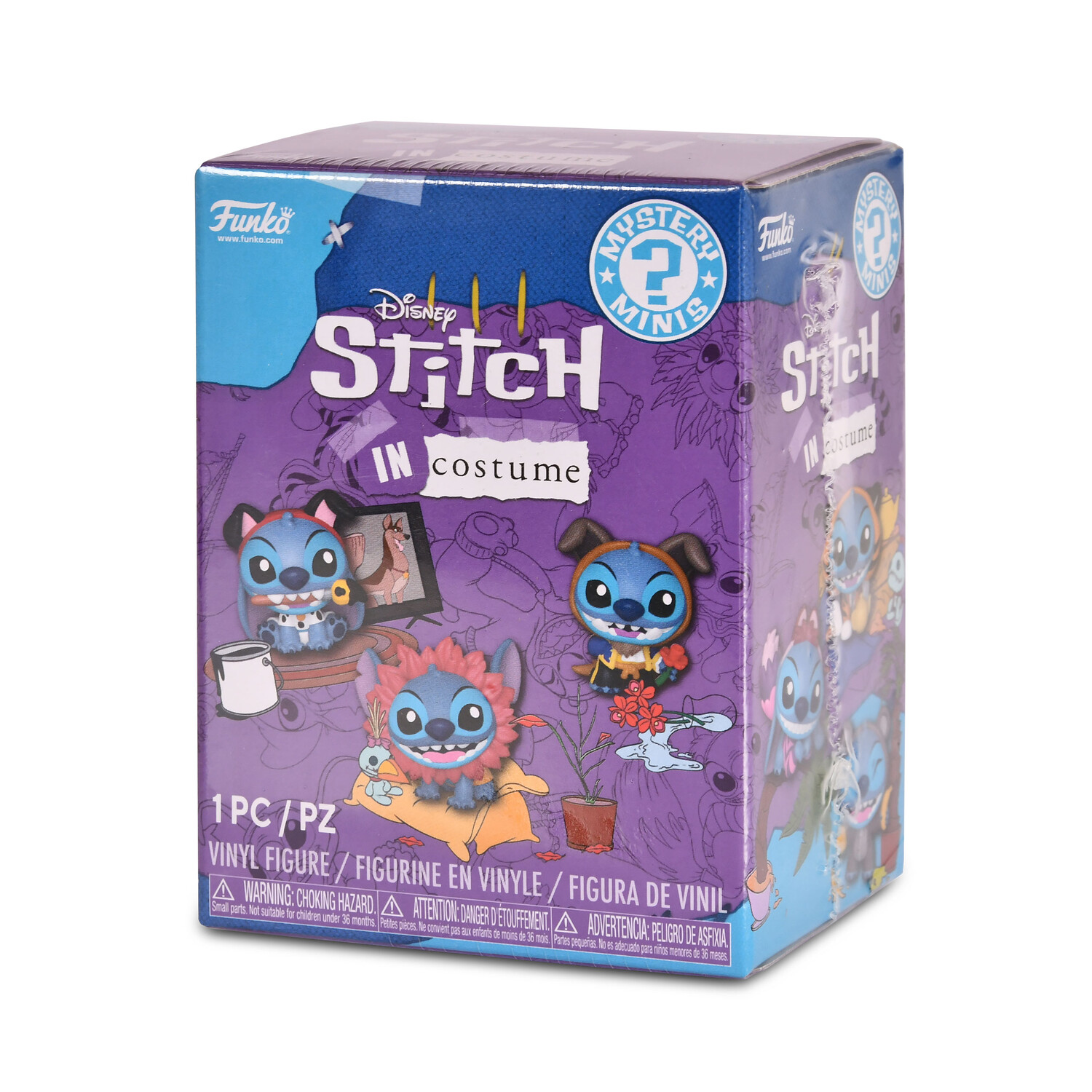 

Костюм Стич Фигурка Mystery Minis Funko - Лило и Стич