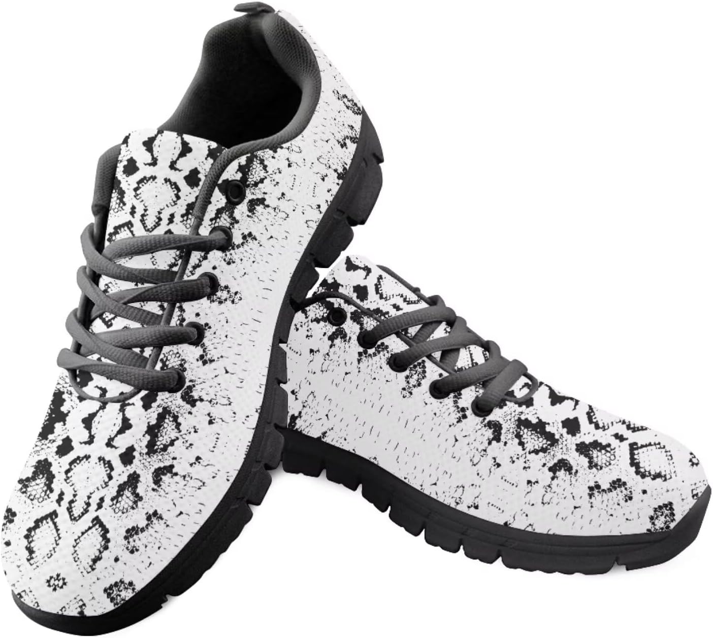 

Мужские удобные кроссовки для ходьбы PinUp Angel с забавным рисунком, дышащей сетчатой вставкой, серый