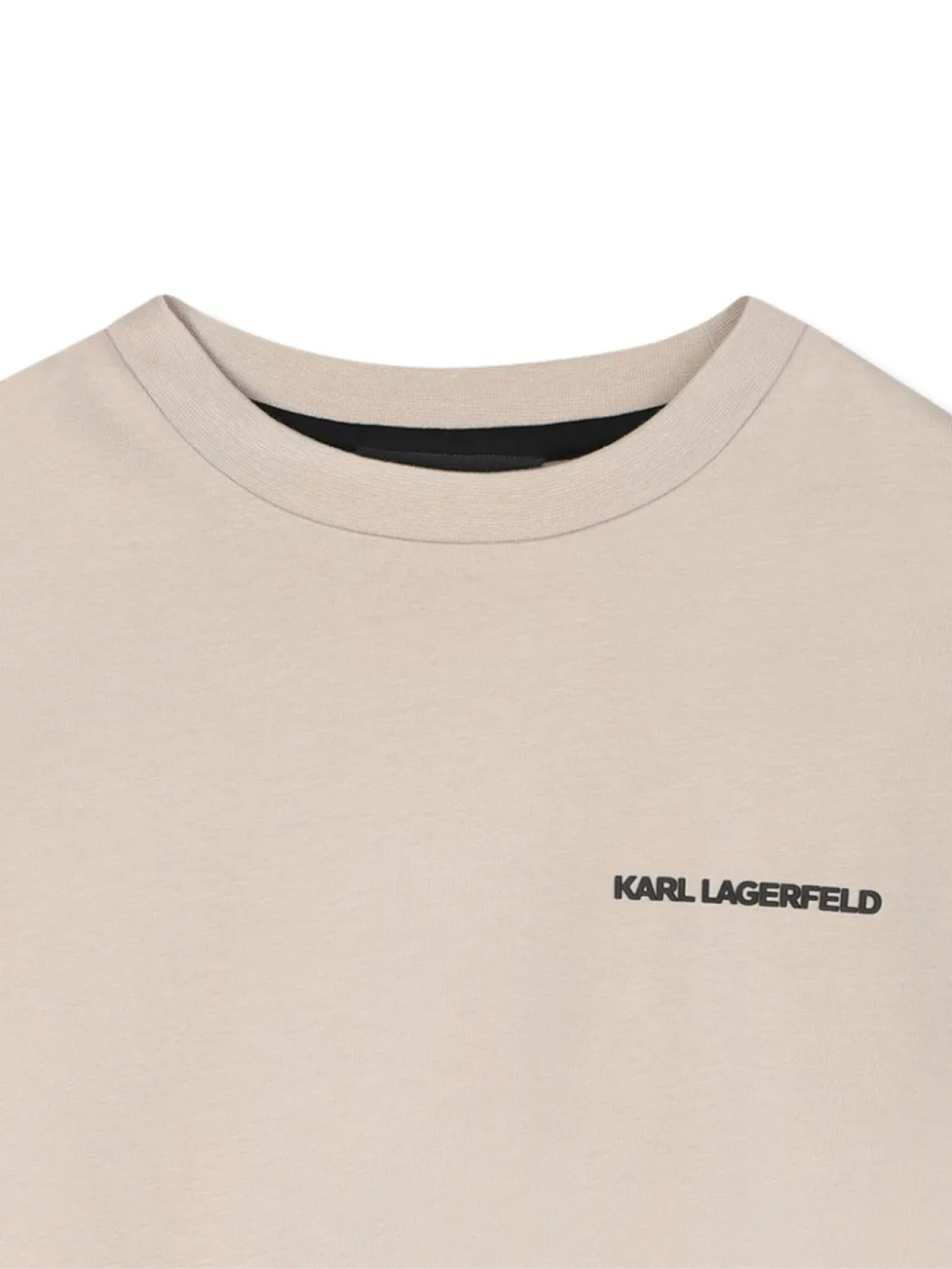 Karl Lagerfeld Kids футболка с графичным принтом, нейтральный — фото 3