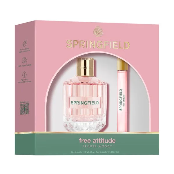 Туалетная вода для женщин SPRINGFIELD Estuche Free Attitude 1 шт