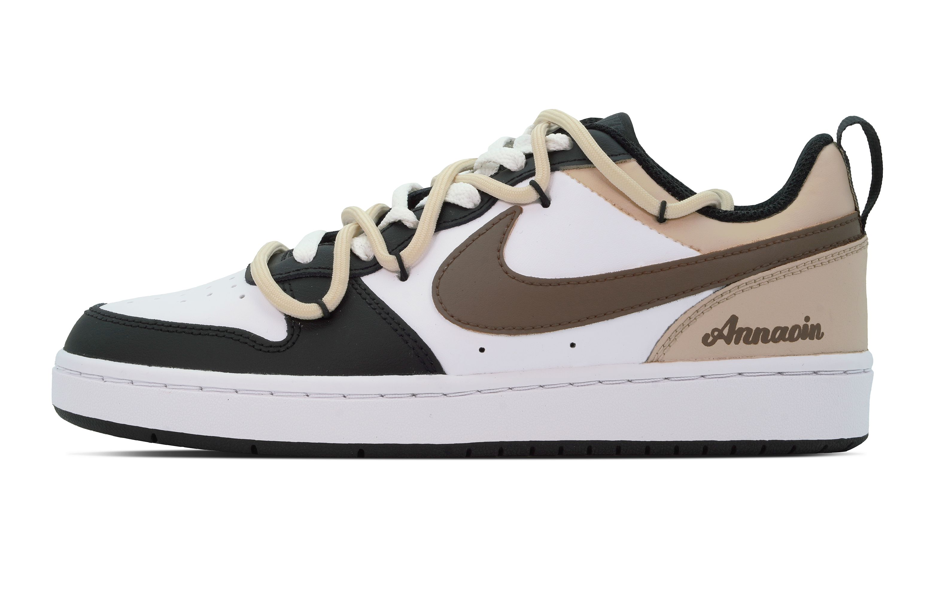 

Женские кроссовки для скейтбординга Nike Court Borough Low, Black/Brown