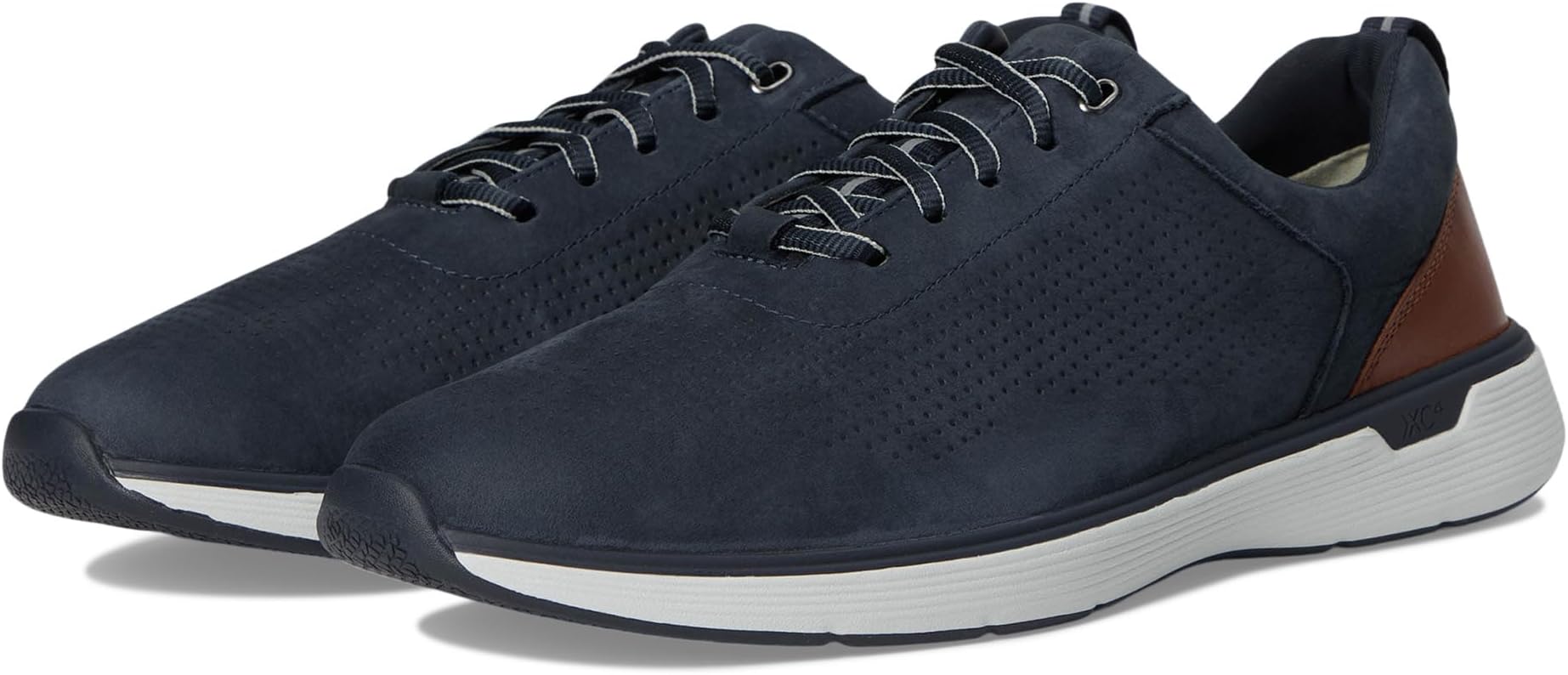 

Кроссовки Johnston & Murphy XC4 Prentiss 2 Embossed U-Throat, цвет Navy Tumbled Nubuck