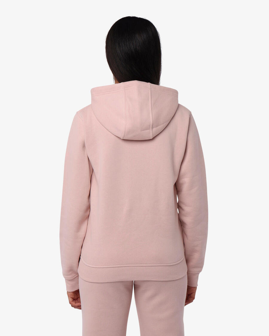 

JAKED Женская толстовка для фитнеса из хлопка пудрово-розового цвета