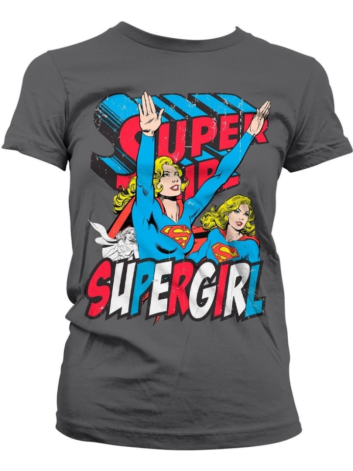 

Футболка DC Super Heroes, серый