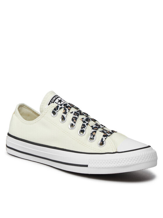 

Кроссовки из ткани Converse, хаки