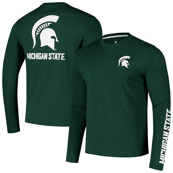 

Мужская зеленая футболка с логотипом michigan state spartans Colosseum