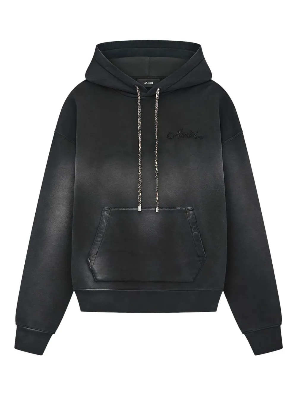 

Толстовка с вышитым логотипом AMIRI, черный
