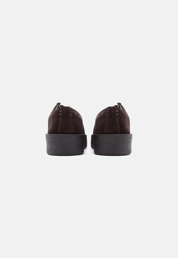 Кожаные повседневные ботинки на шнуровке Zign Studio, Dark Brown — фото 3