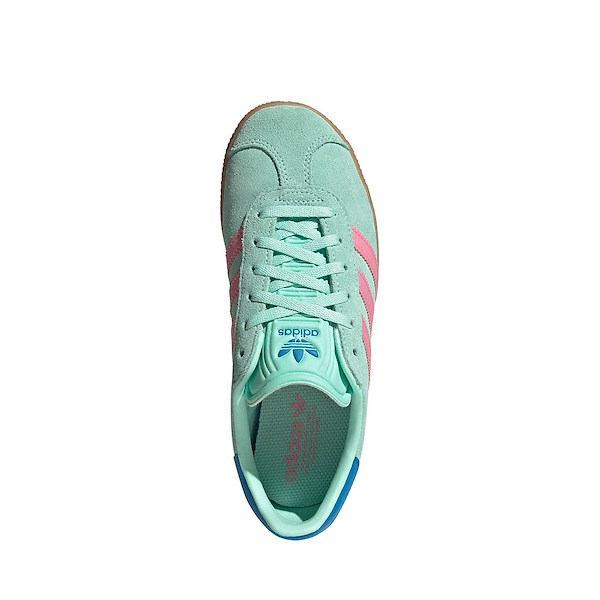 Кроссовки adidas Gazelle Athletic Shoe, цвет Clear Mint/Bliss Pink/Bright Blue — фото 2