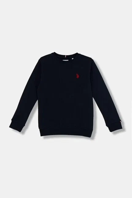 Кофта детская хлопковая U.S. Polo Assn., синий — фото 2