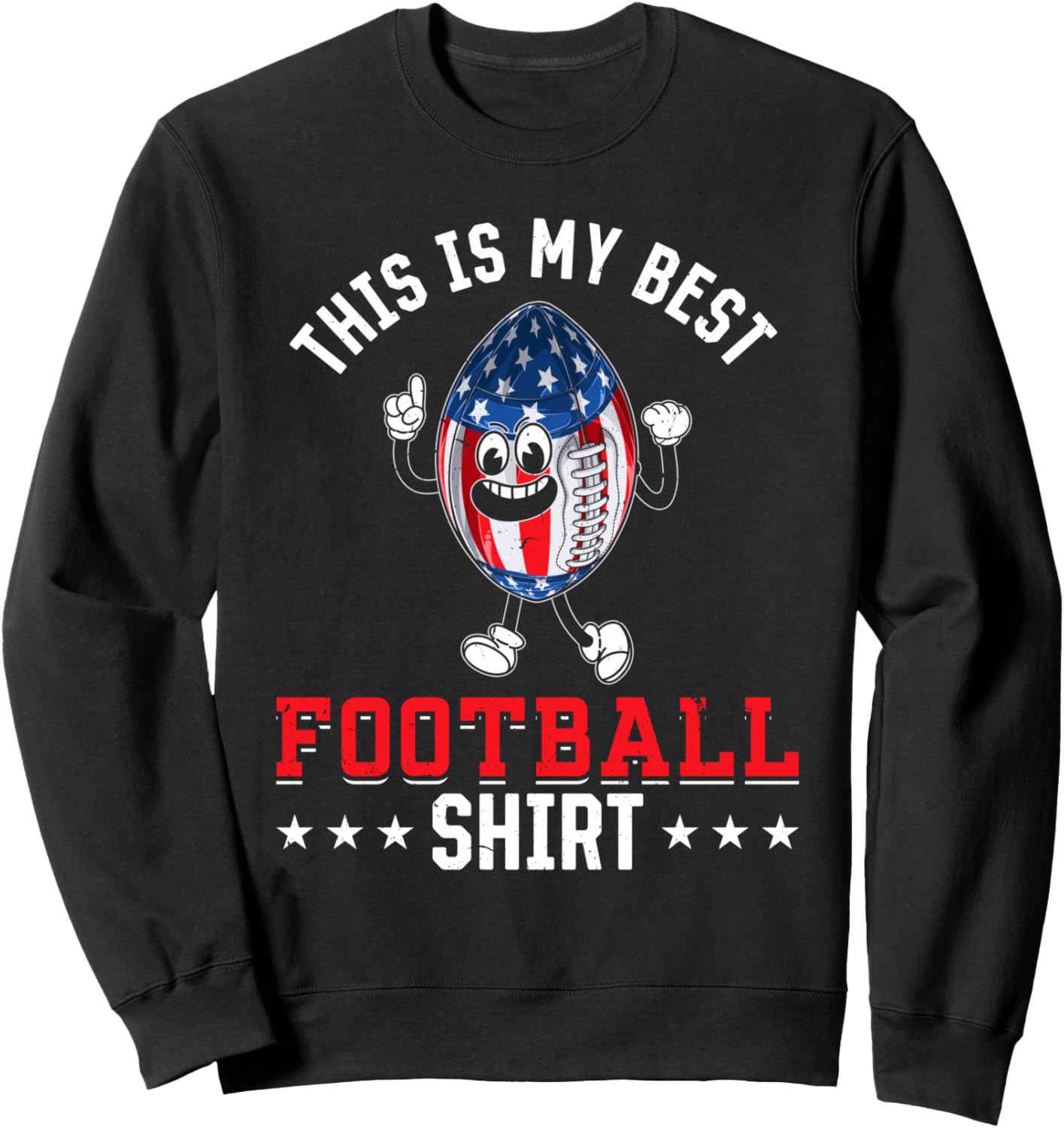 

Это моя лучшая футбольная толстовка - Футболист. Толстовка Funny Football Player, черный