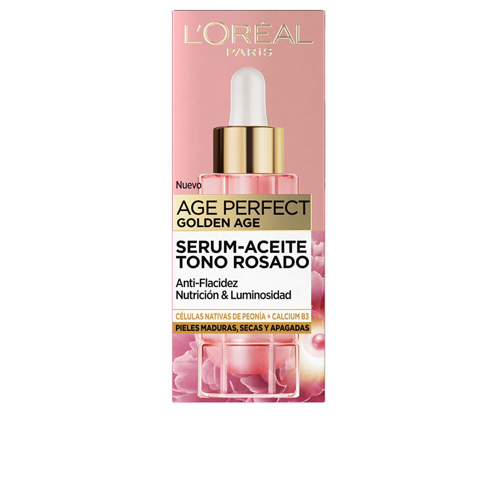 

Крем против морщин Age perfect golden age serum-aceite tono rosado L'oréal parís, 30 мл