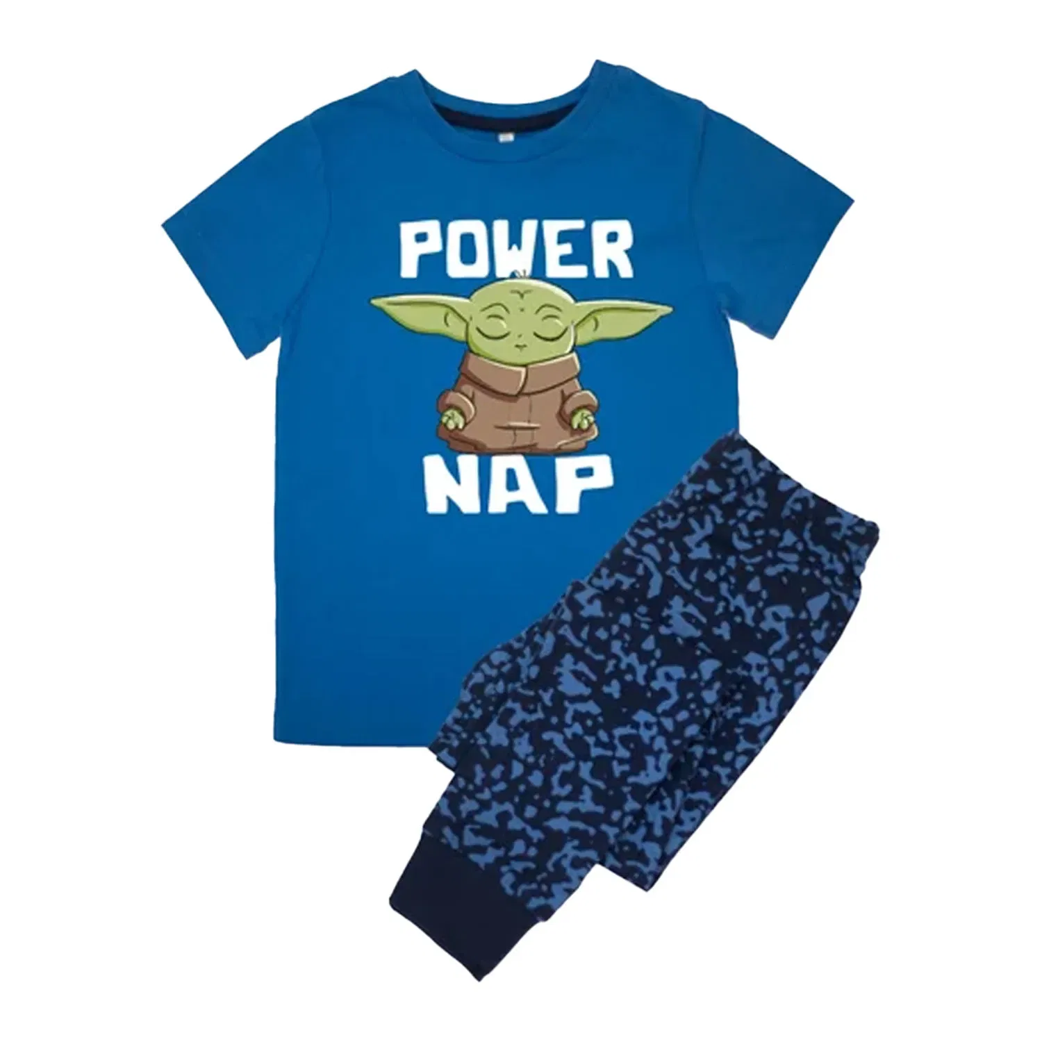 Пижама с Baby Yoda Star Wars, ярко-синий