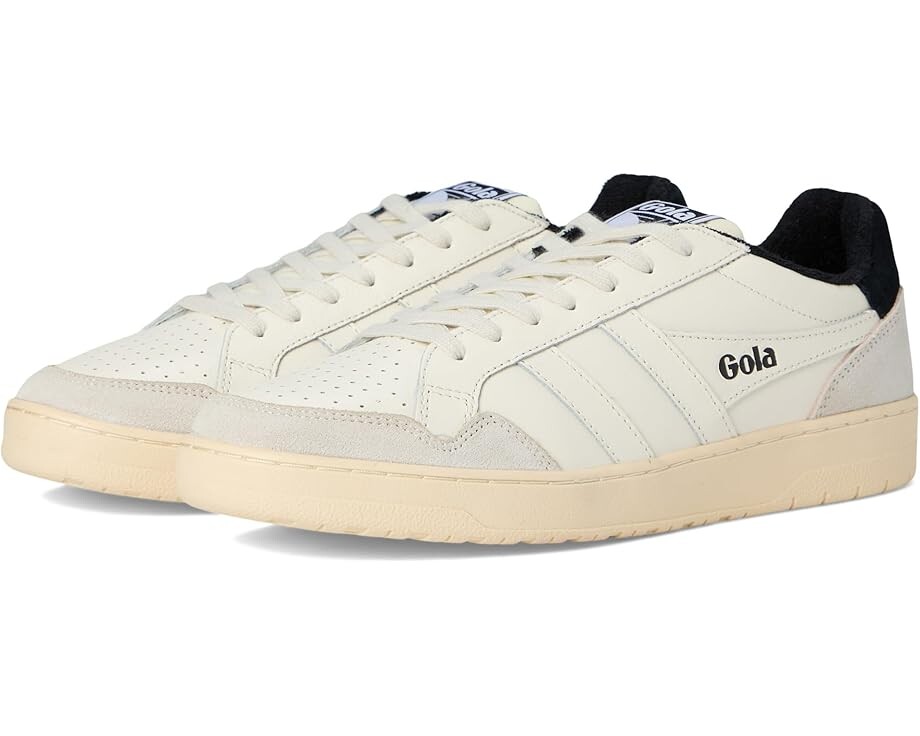 

Кроссовки Gola Eagle, цвет Off-White/Black, Белый, Кроссовки Gola Eagle, цвет Off-White/Black