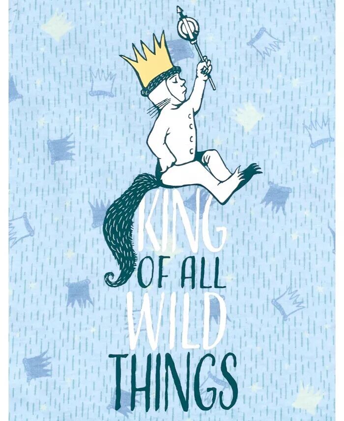 Футболка и корона для косплея Max для маленьких мальчиков «Where the Wild Things Are» Warner Bros., синий — фото 3