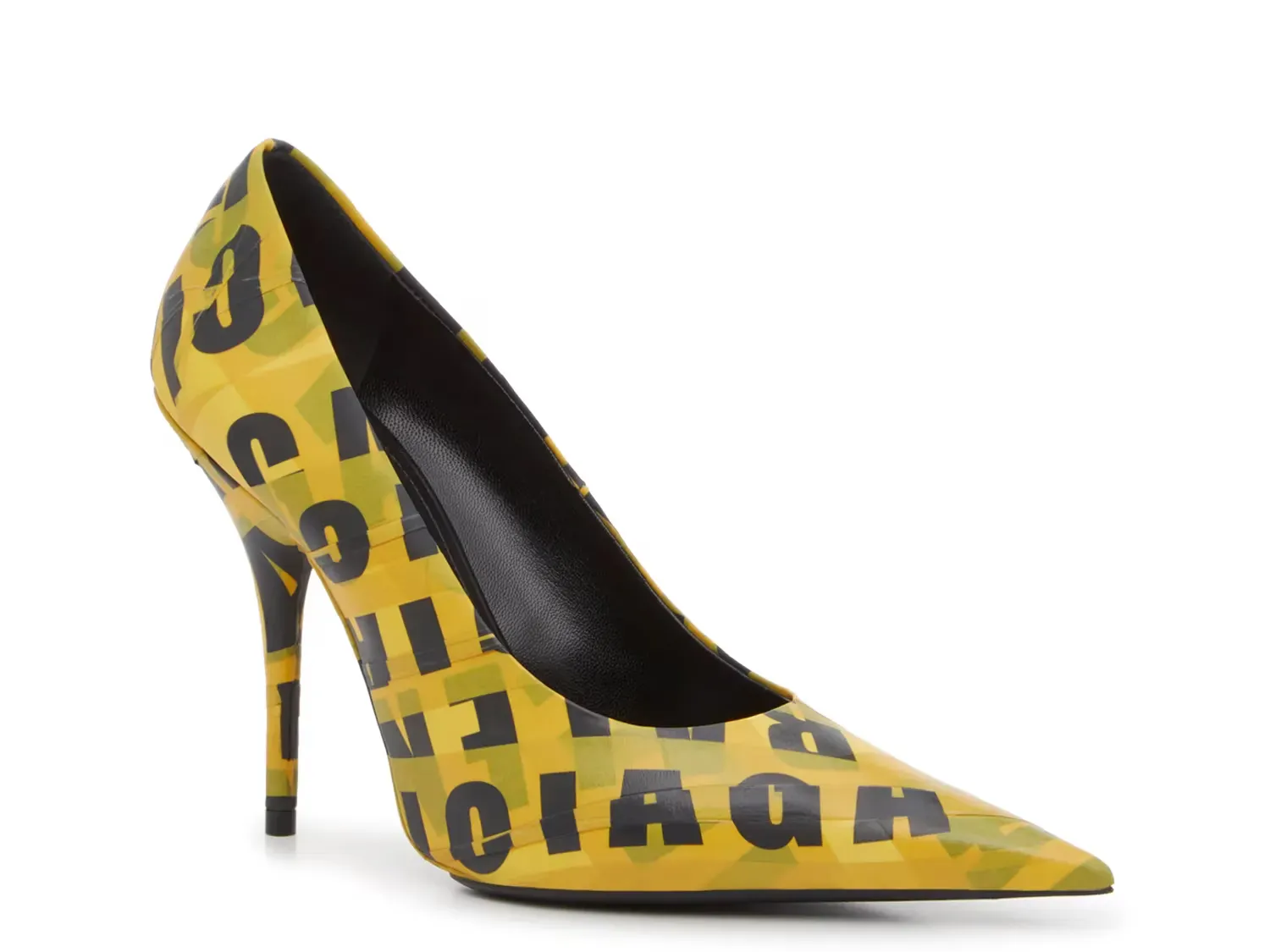 Knife Туфли Balenciaga, Yellow/Black