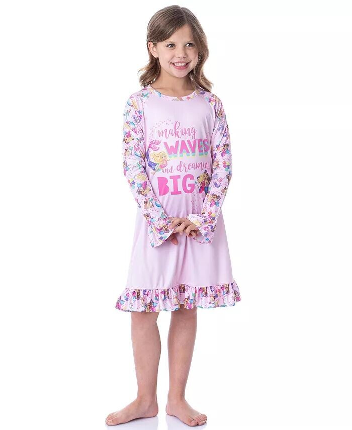 

Девочки Mattel Making Waves Dreaming Sleep Пижама Ночная Рубашка Barbie