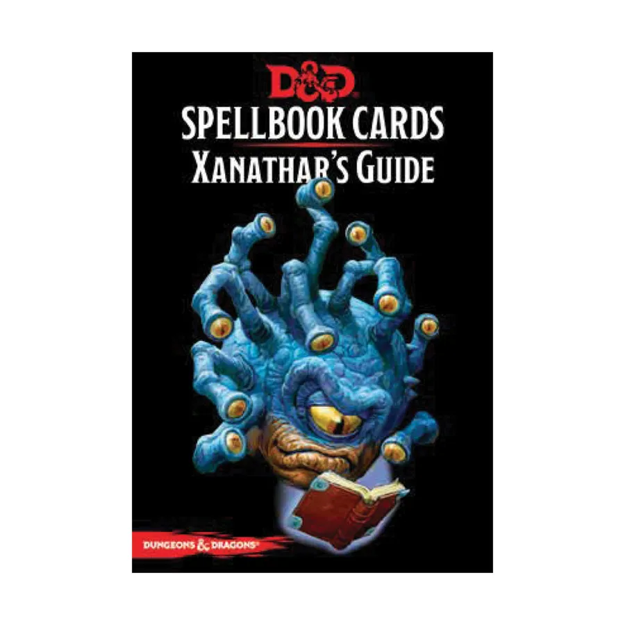 

Карты книг заклинаний — колода «Путеводитель Ксанатара», Dungeons & Dragons - Gaming Aids (5th Edition) (Gale Force Nine)