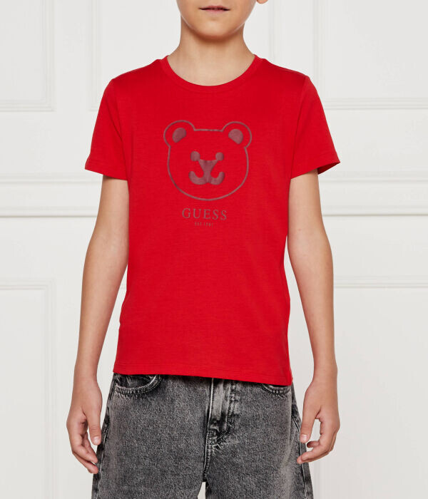 

Футболка детская Guess Regular Fit, красный